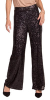 Festa Sequin Pant - Shop Gigi Moda - Made in Italy # gigi moda, holiday, Made in Italy, Pants, sequin, sequined pants, sparkle
