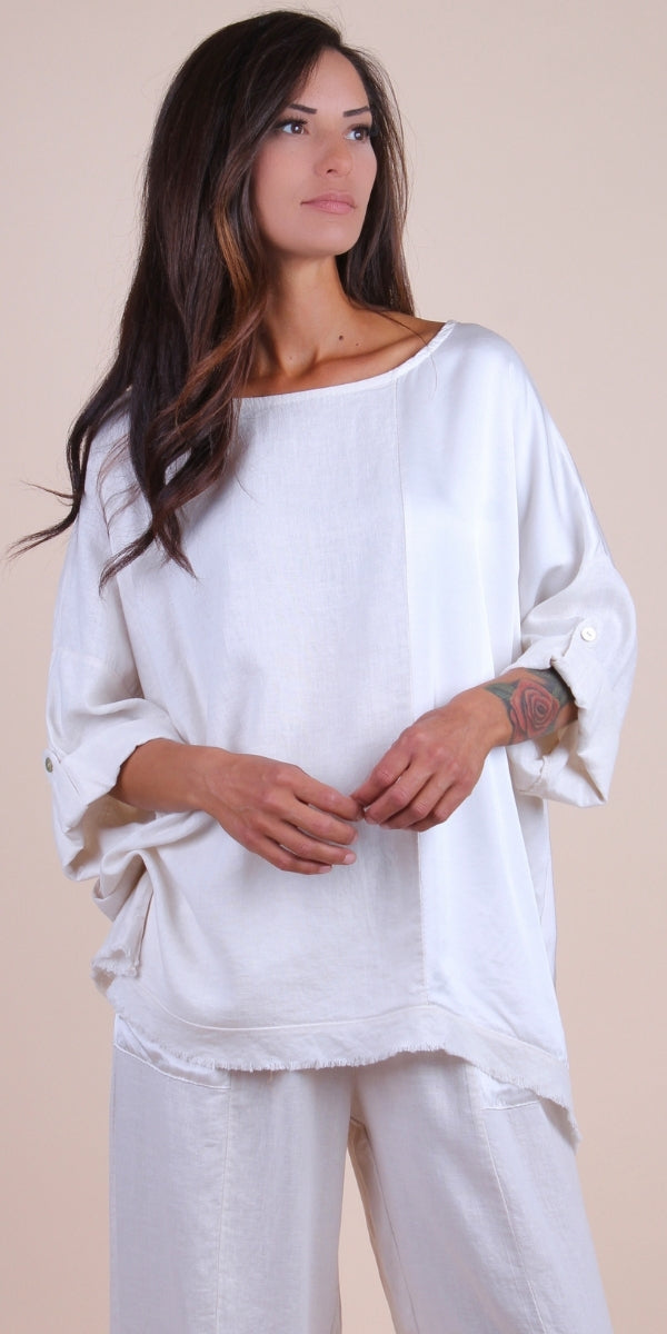 Ginevra Linen Blouse