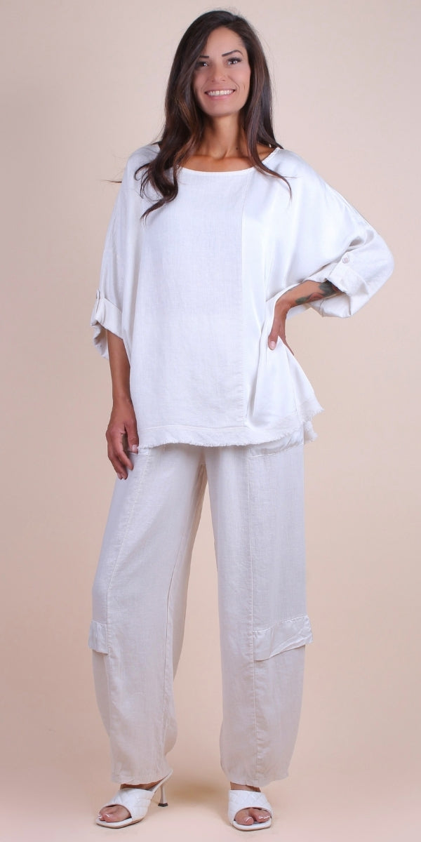 Ginevra Linen Blouse