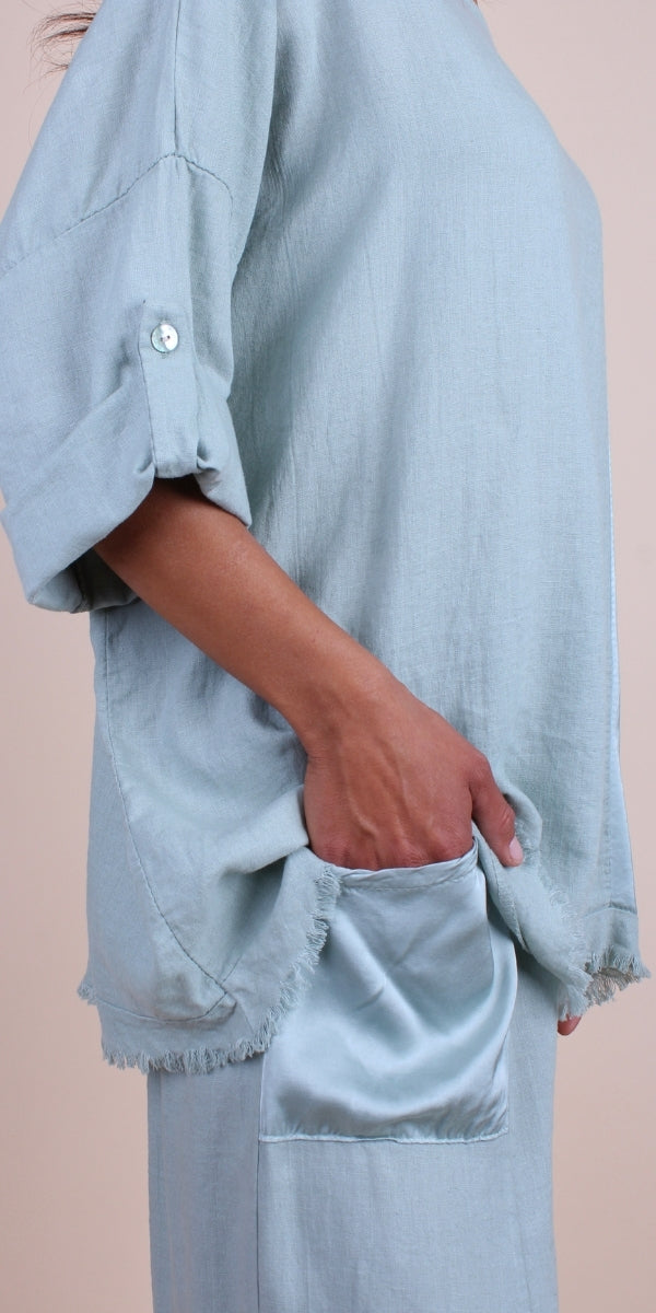 Ginevra Linen Blouse
