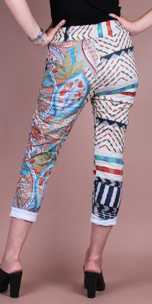 Geniviv Aztec Print Pant