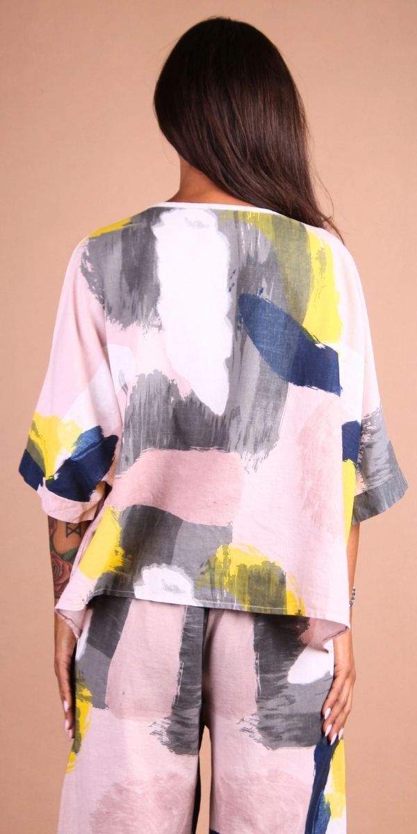Lucy Brushstroke Blouse