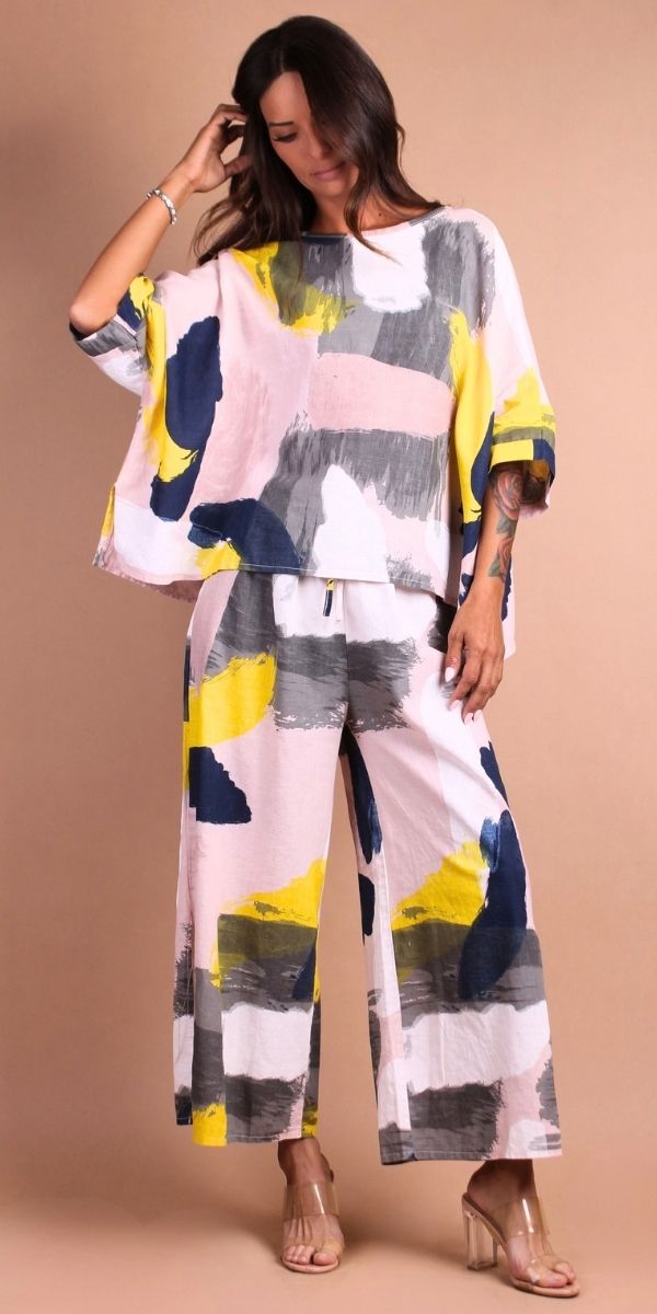 Lucy Brushstroke Blouse