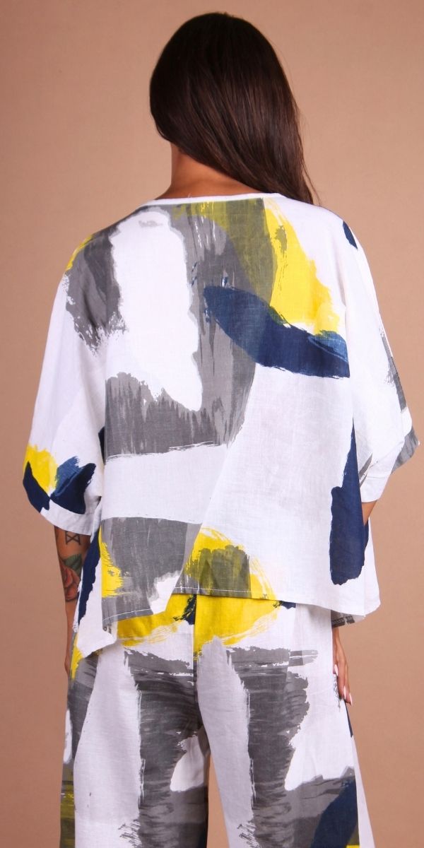 Lucy Brushstroke Blouse