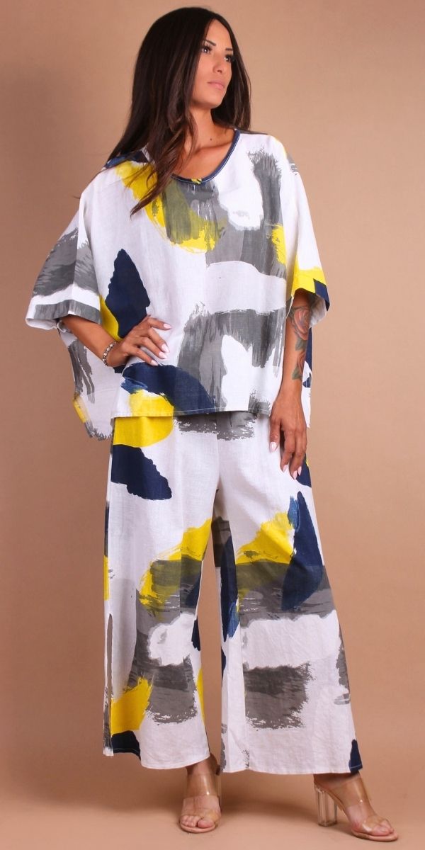 Lucy Brushstroke Blouse