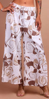Giulana Vortici Capri Pants