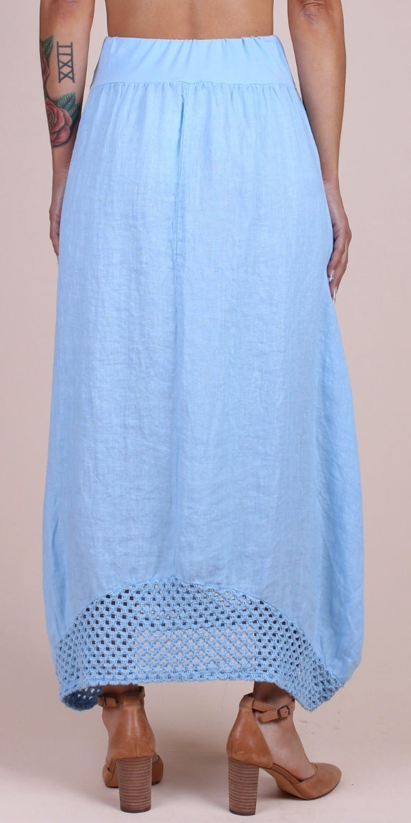 Primavera Linen Skirt