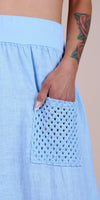 Primavera Linen Skirt