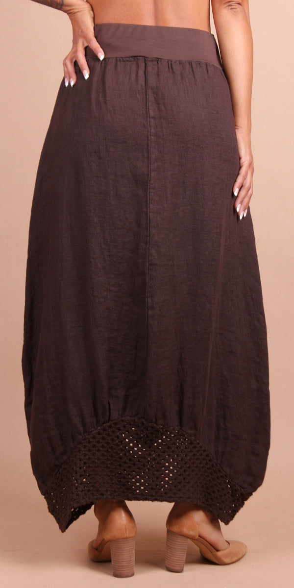 Primavera Linen Skirt