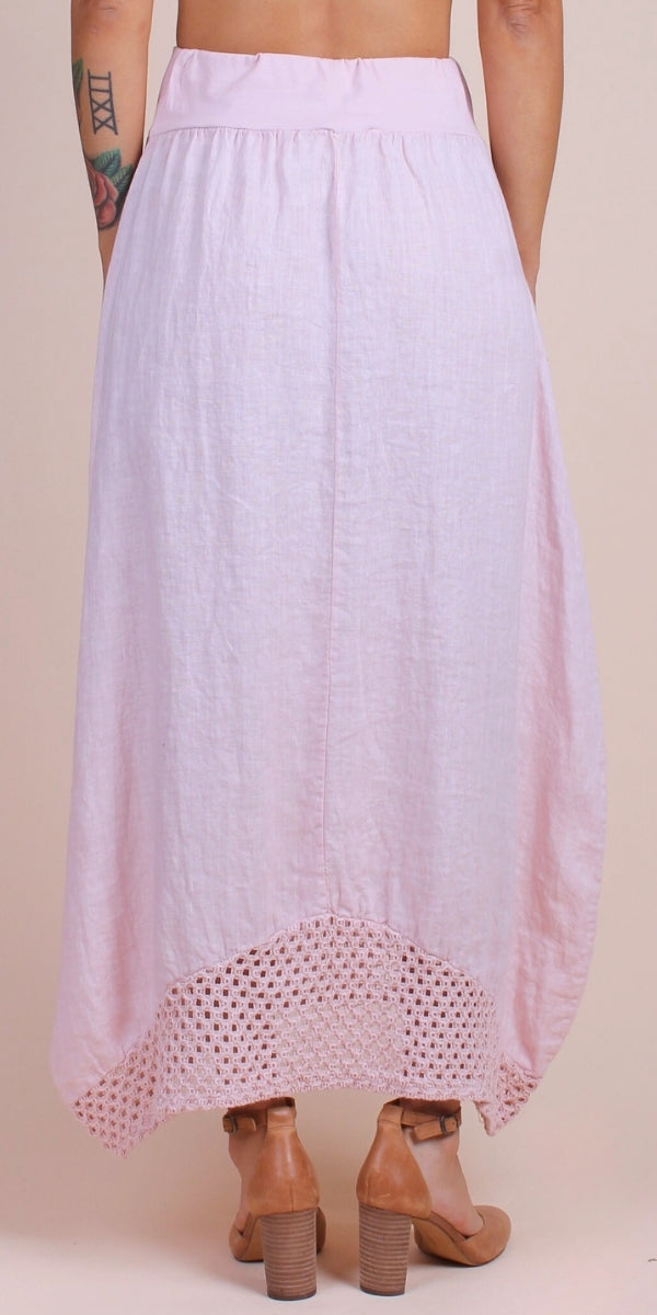 Primavera Linen Skirt