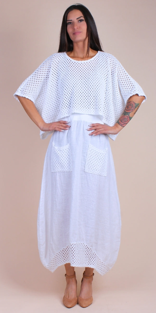 Primavera Linen Skirt