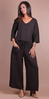 Primavera Linen Top