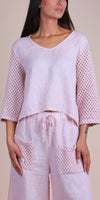 Primavera Linen Top