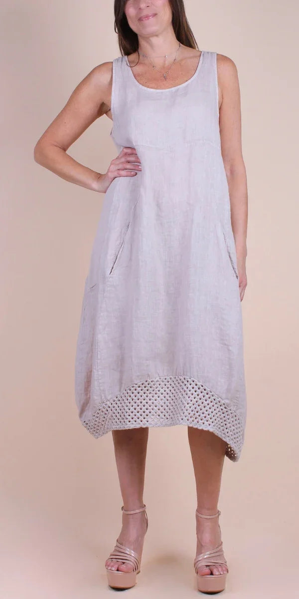 Primavera Linen Dress
