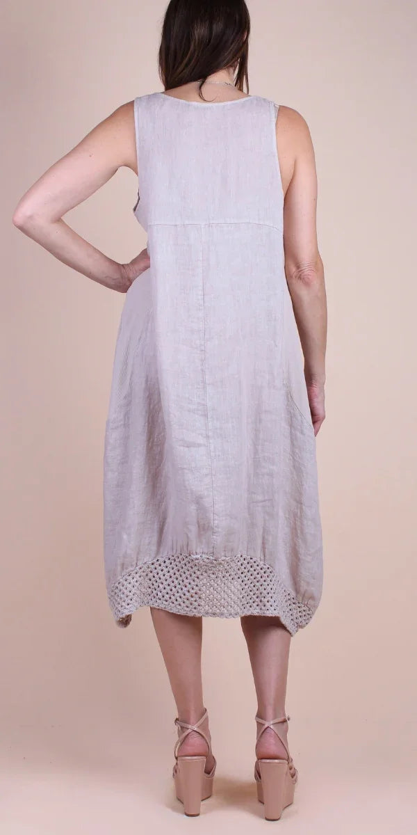 Primavera Linen Dress