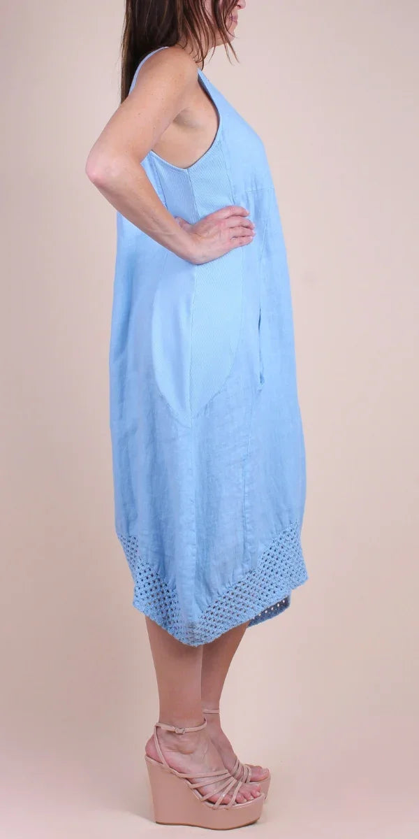 Primavera Linen Dress