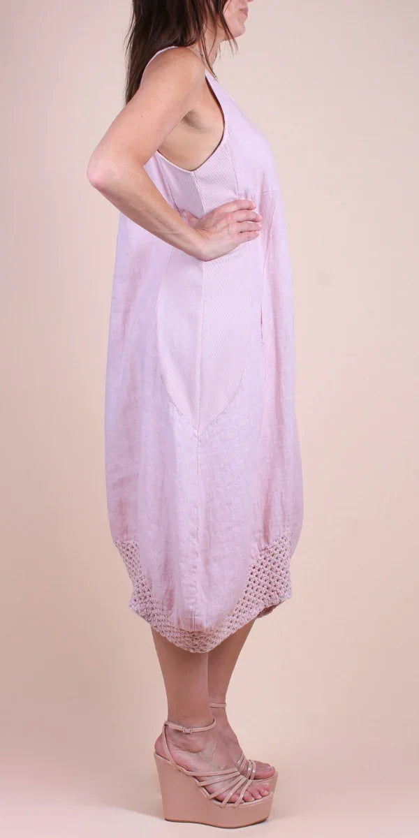Primavera Linen Dress