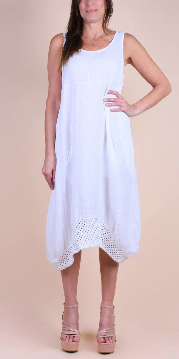 Primavera Linen Dress