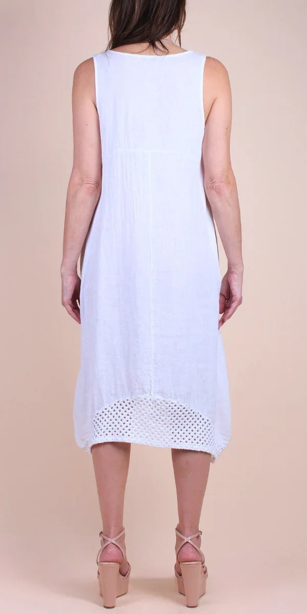 Primavera Linen Dress