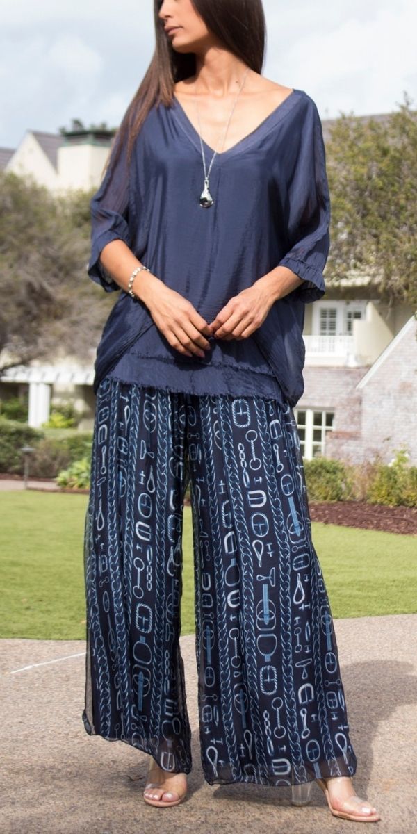 Jasmin Fibbia Slit Pant