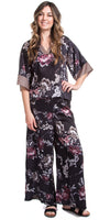 Midnight Blossom Blouse