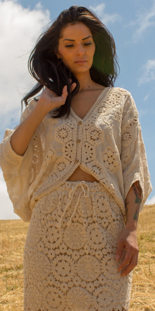 Venice Crochet Top