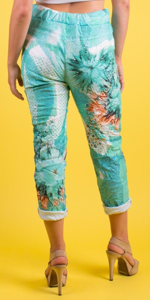 Geniviv Aquatic Print Pant