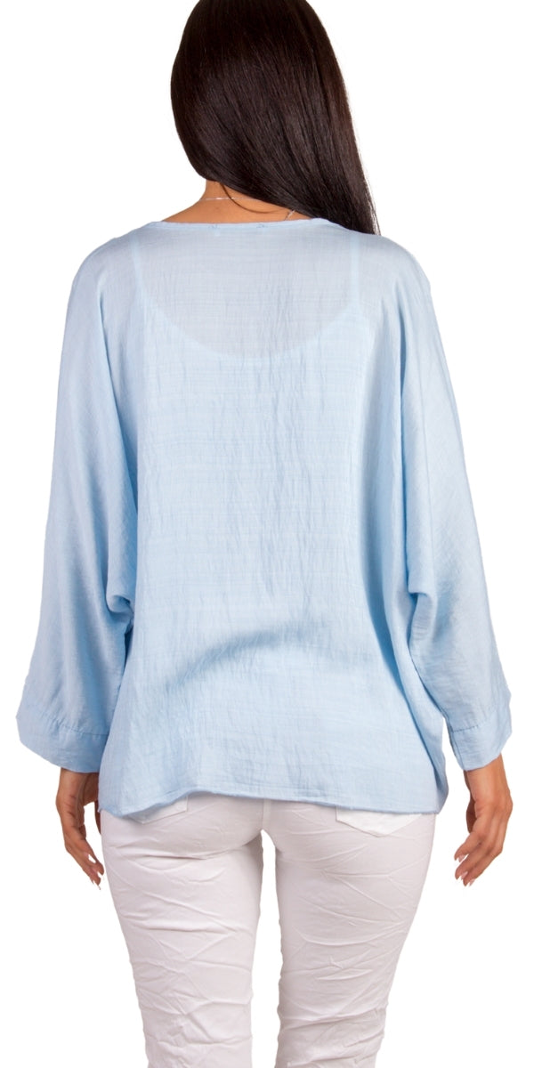 Grado Cardigan - Gigi Moda - Made in Italy # batwing sleeves, Cardigan, comforatable fit, Cover Up, Gigi Moda, Jacket, Jackets, made in italy, shop gigi moda, ties at front, womans clothing