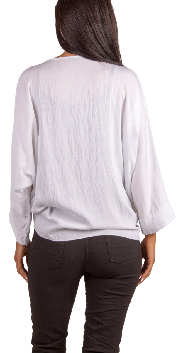 Grado Cardigan - Gigi Moda - Made in Italy # batwing sleeves, Cardigan, comforatable fit, Cover Up, Gigi Moda, Jacket, Jackets, made in italy, shop gigi moda, ties at front, womans clothing