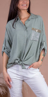 Liza Studded Shirt