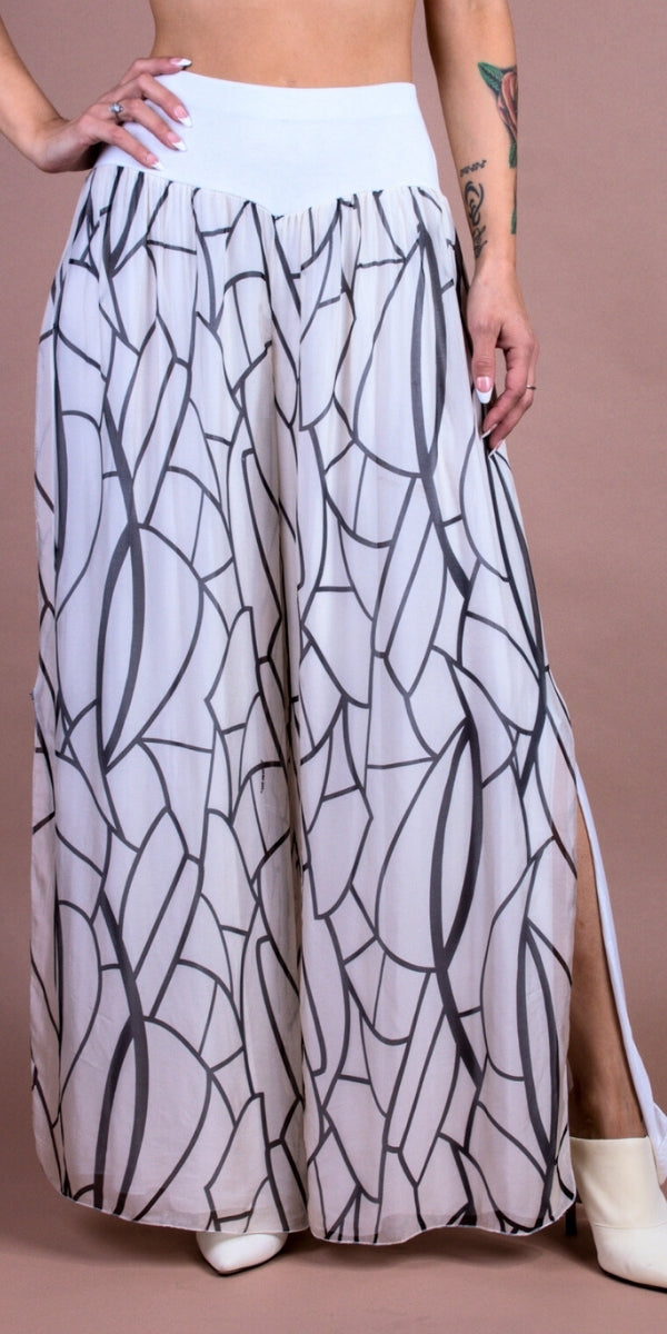 Jasmin Traccia Slit Pant