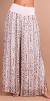 Jasmin Fibbia Slit Pant