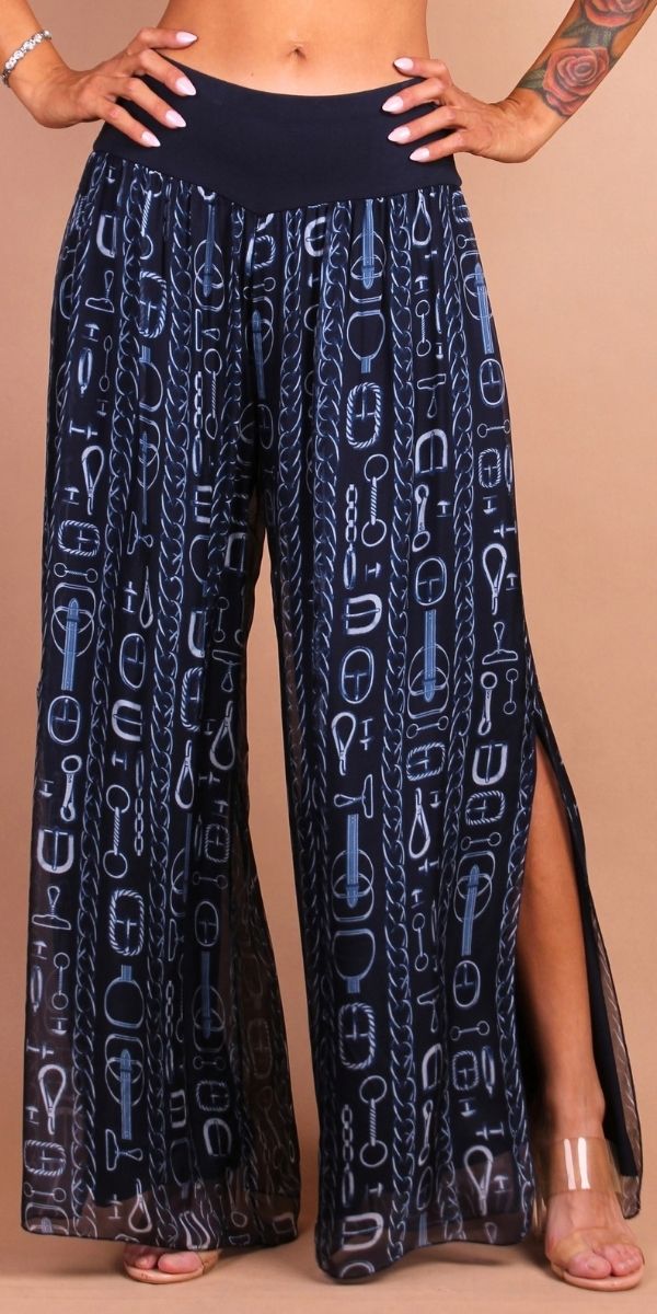 Jasmin Fibbia Slit Pant