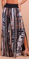 Jasmin Graffio Slit Pant