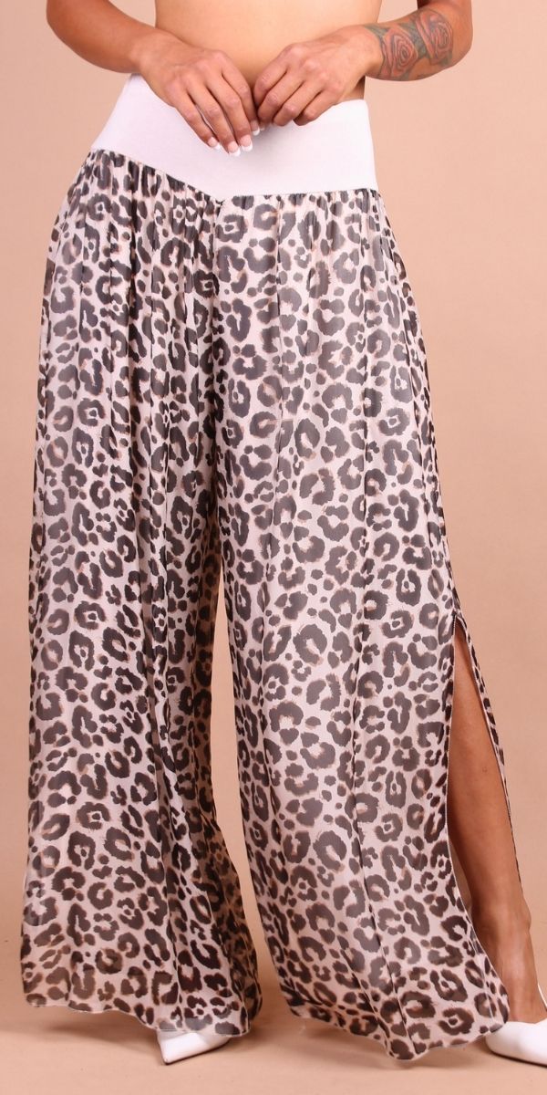 Jasmin Ghepardi Slit Pant