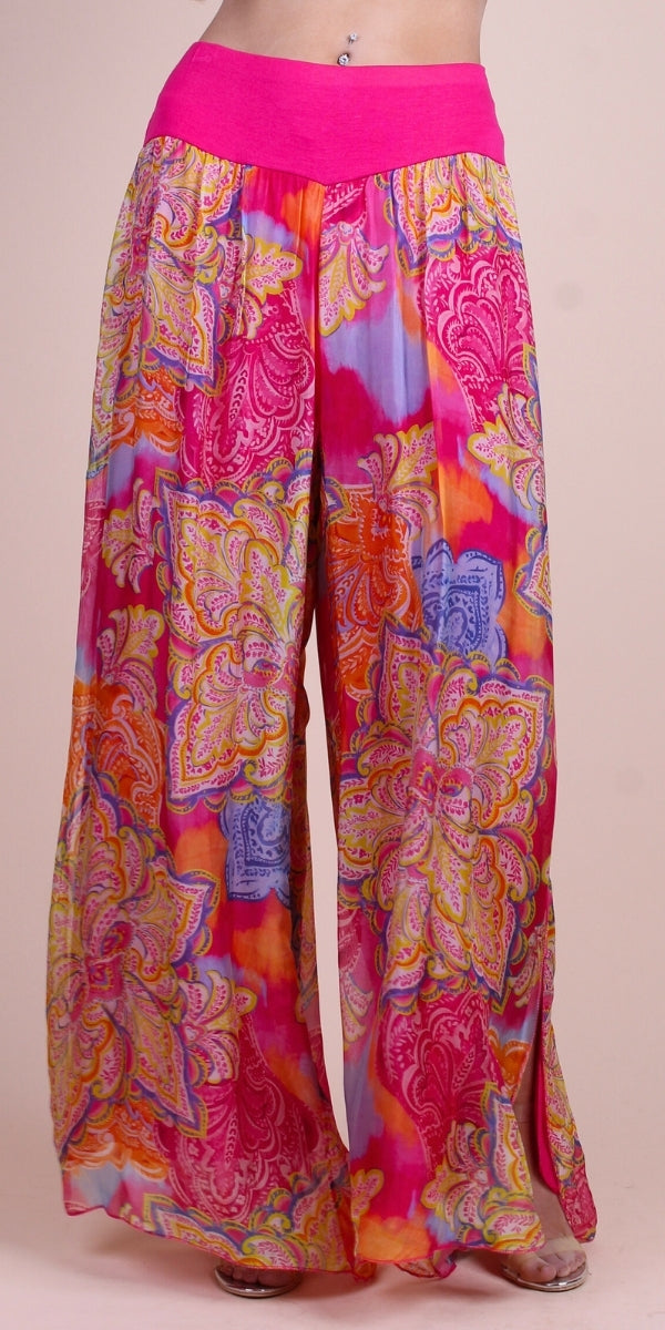 Jasmin Paisley Slit Pant