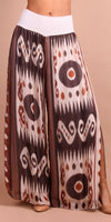 Jasmin Ikat Slit Pant