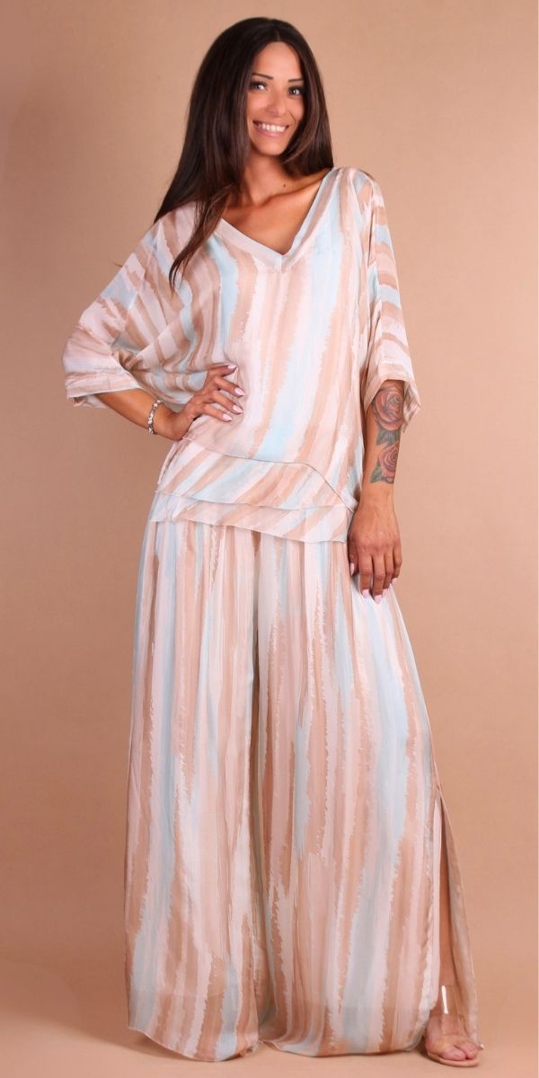 Jasmin Pennellata Slit Pant
