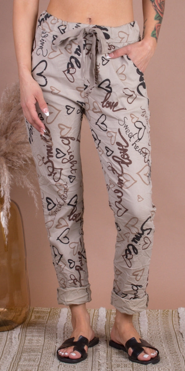 Splenda Tie-Waist Pants