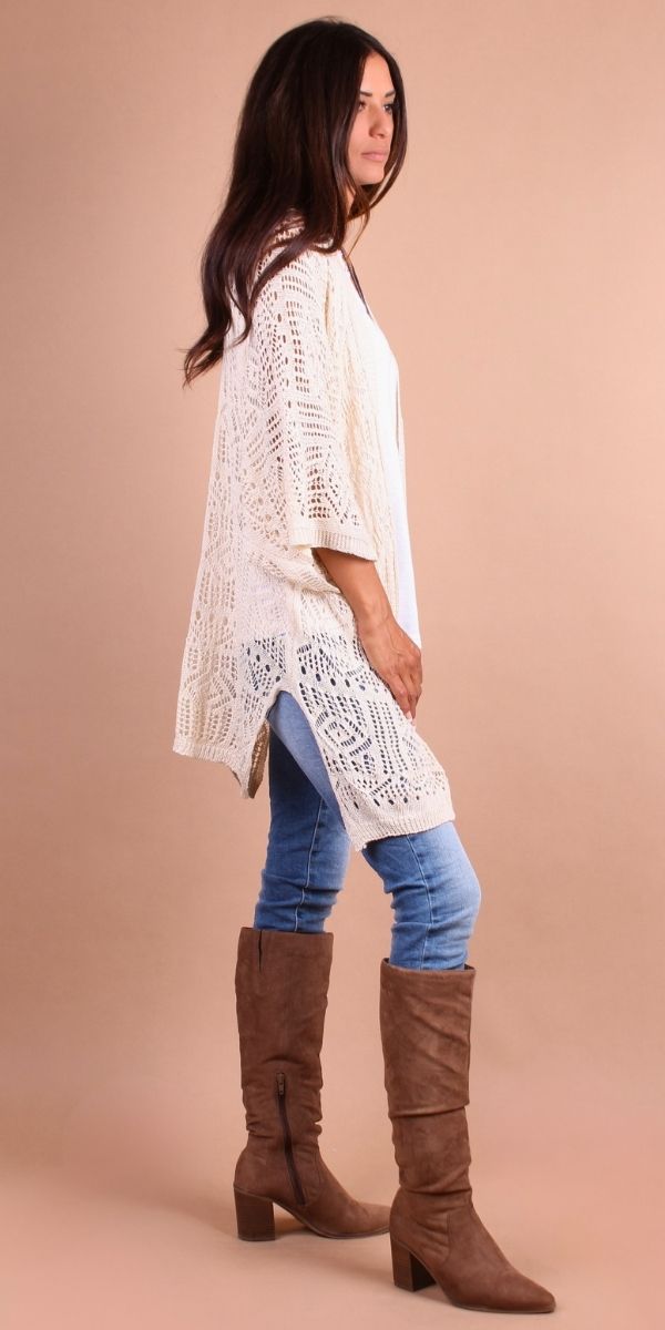 Sogno Crochet Cardigan