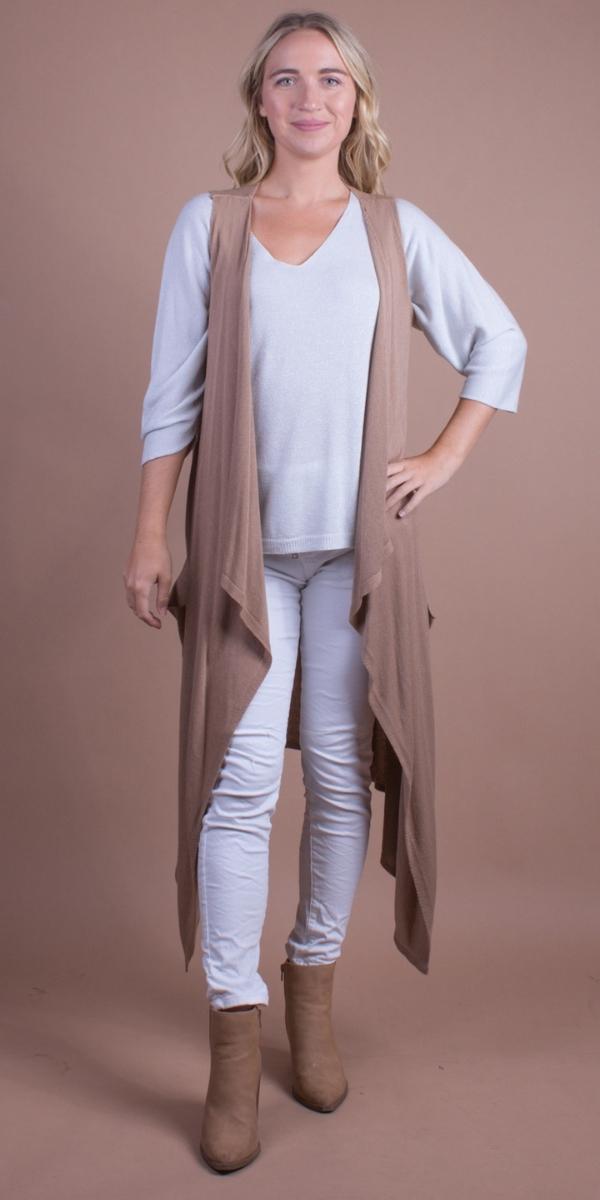 Stile Knit Duster - Gigi Moda - Made in Italy # Cardigan, Gigi Moda, Jacket, Knit, Knit Cardigan, Made in Italy, maxi cardigan, OS, Pockets