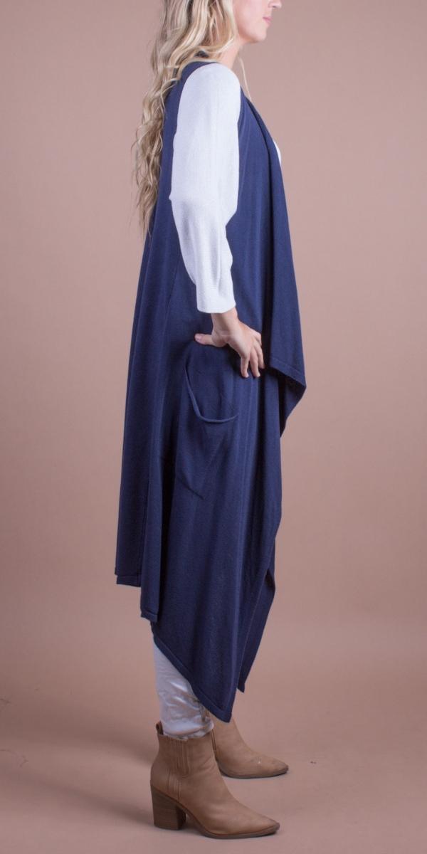 Stile Knit Duster - Gigi Moda - Made in Italy # Cardigan, Gigi Moda, Jacket, Knit, Knit Cardigan, Made in Italy, maxi cardigan, OS, Pockets