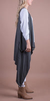 Stile Knit Duster - Shop Gigi Moda - Made in Italy # Cardigan, Gigi Moda, Jacket, Knit, Knit Cardigan, Made in Italy, maxi cardigan, OS, Pockets