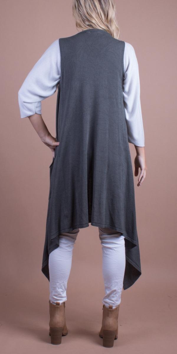 Stile Knit Duster - Gigi Moda - Made in Italy # Cardigan, Gigi Moda, Jacket, Knit, Knit Cardigan, Made in Italy, maxi cardigan, OS, Pockets