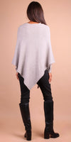 Affetto Knit Poncho