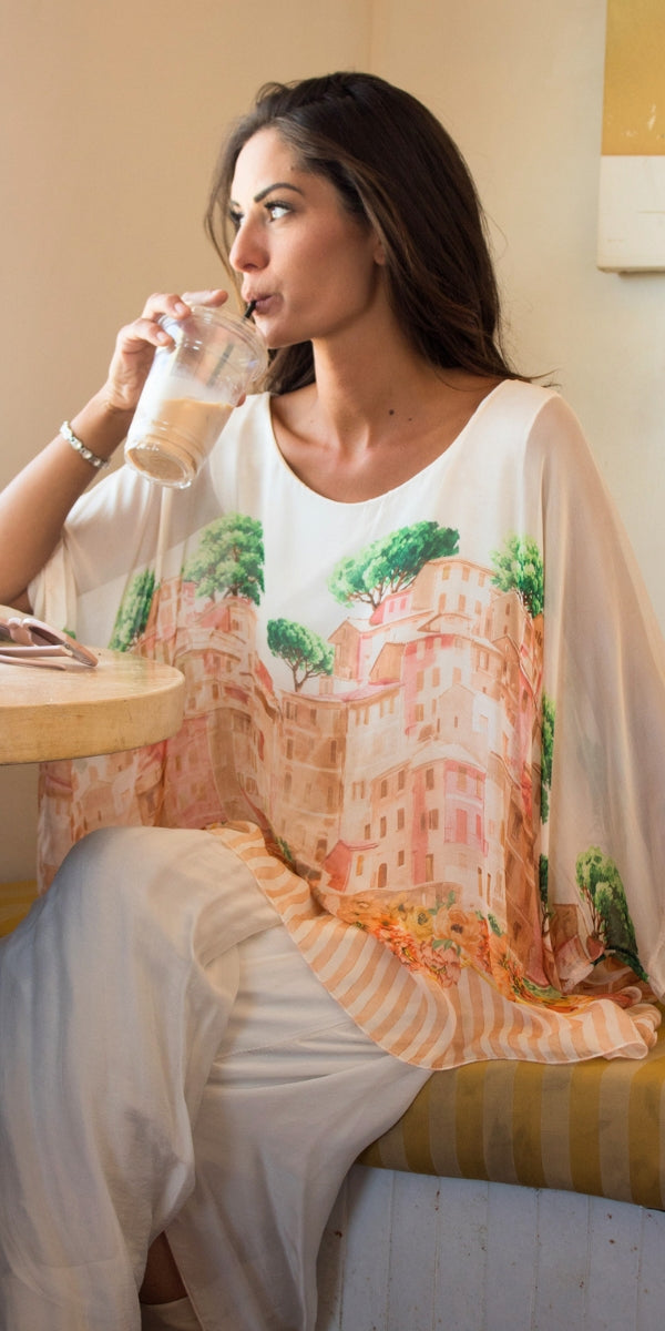 Paese Silk Kaftan
