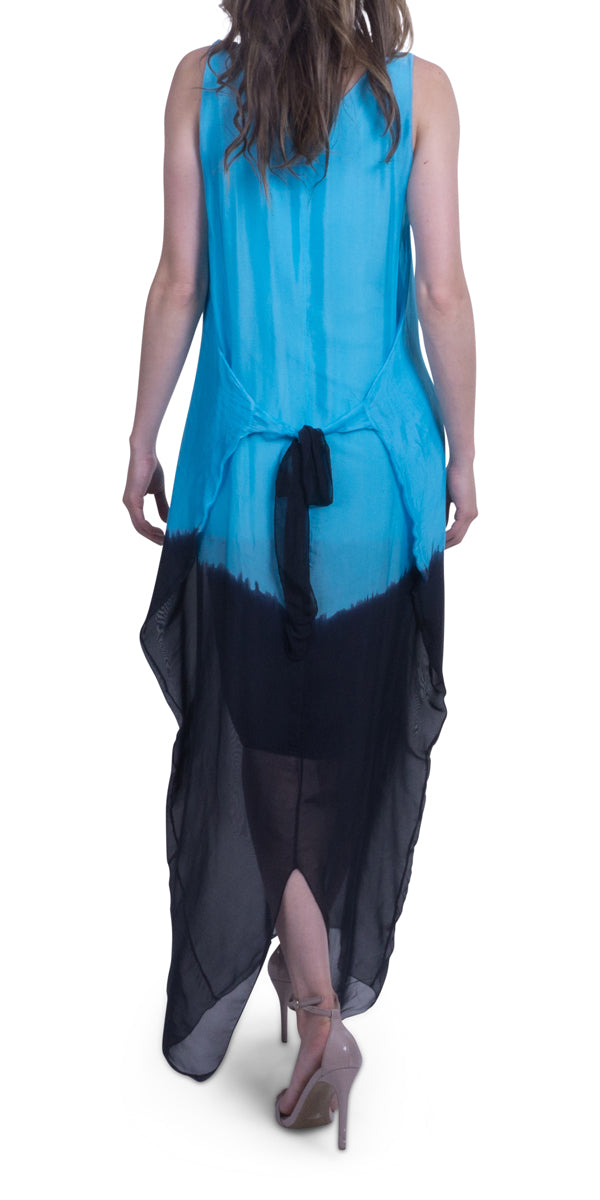 Celia Two Tone Maxi Dress: Elevate Your Style with Gigi Moda