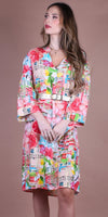 Aurora Scenic Print Dress