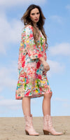 Aurora Scenic Print Dress