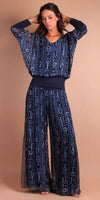 Jasmin Fibbia Slit Pant